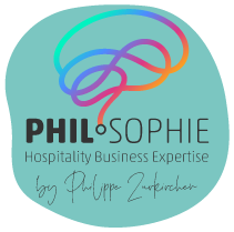 Logo PHIL·SOPHIE – Hospitality Business Expertise by Philippe Zurkirchen
